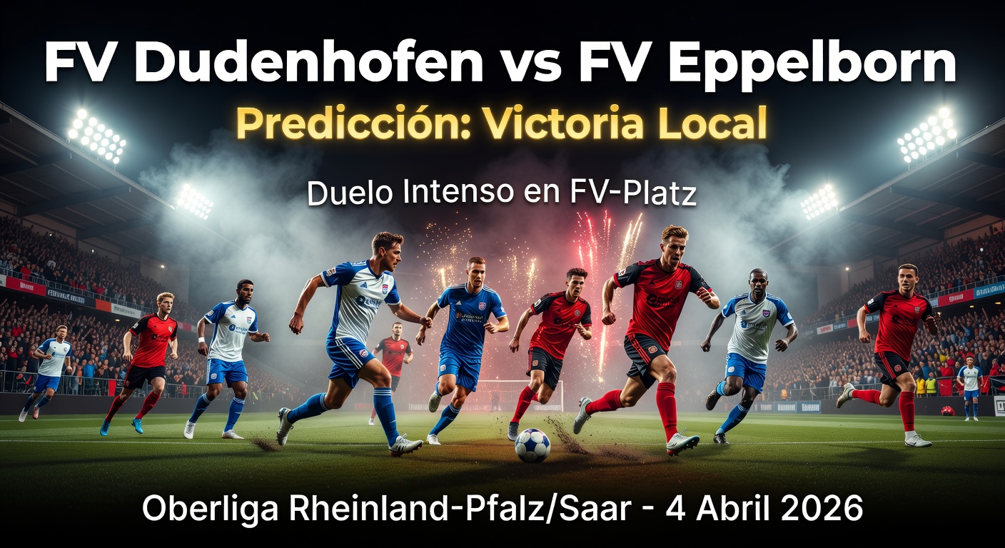 Dudenhofen vs Eppelborn Pronóstico / Prediction