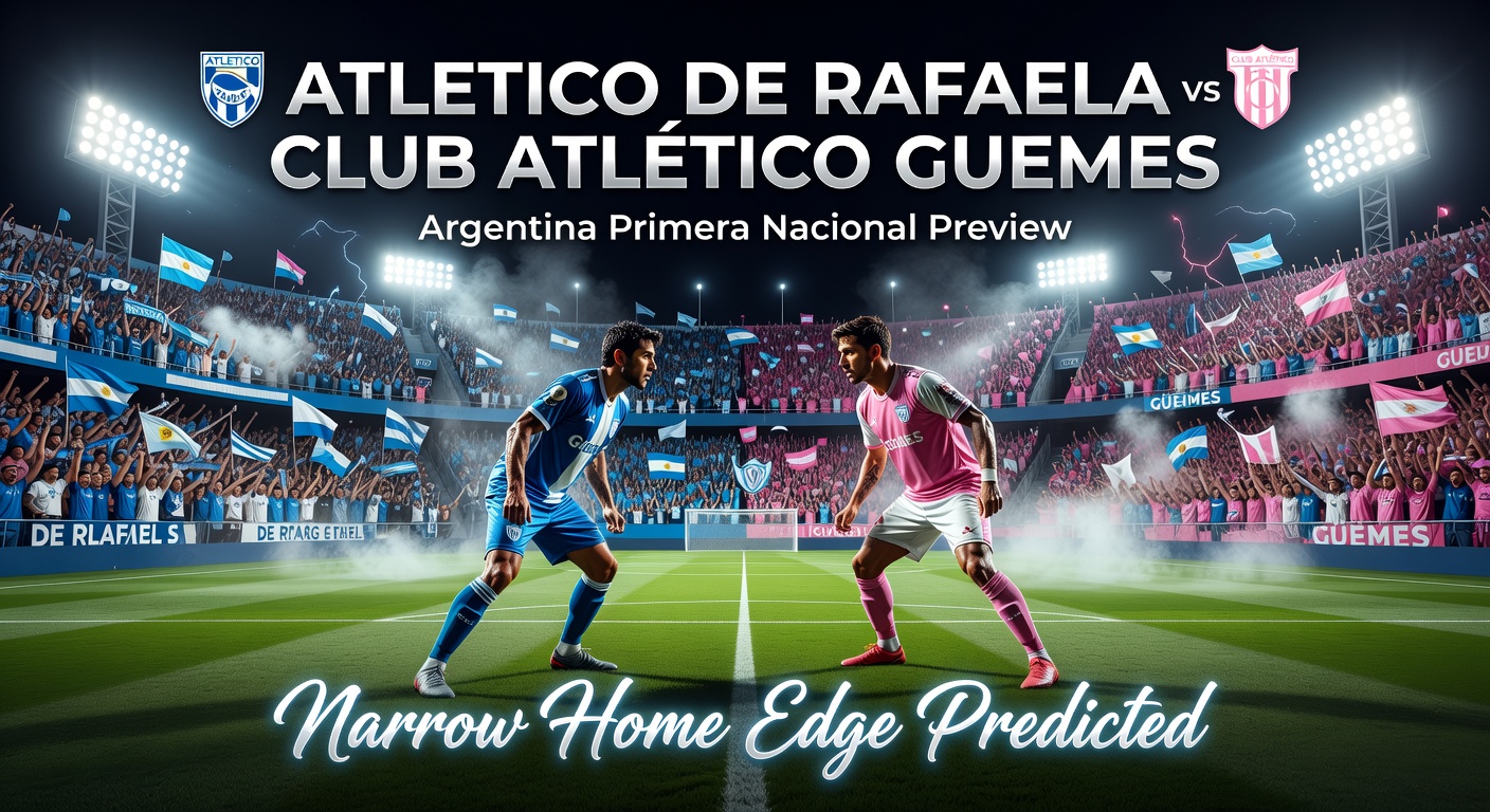 Atletico DE Rafaela vs Club Atlético Güemes Pronóstico / Prediction