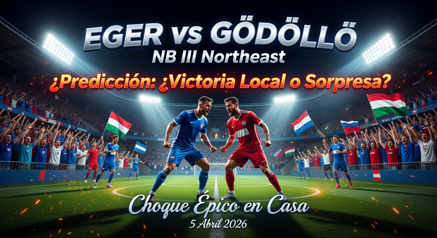 Eger vs Gödöllő Pronóstico / Prediction