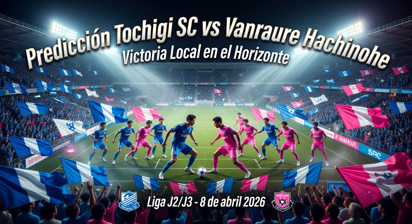 Tochigi SC vs Vanraure Hachinohe Pronóstico / Prediction
