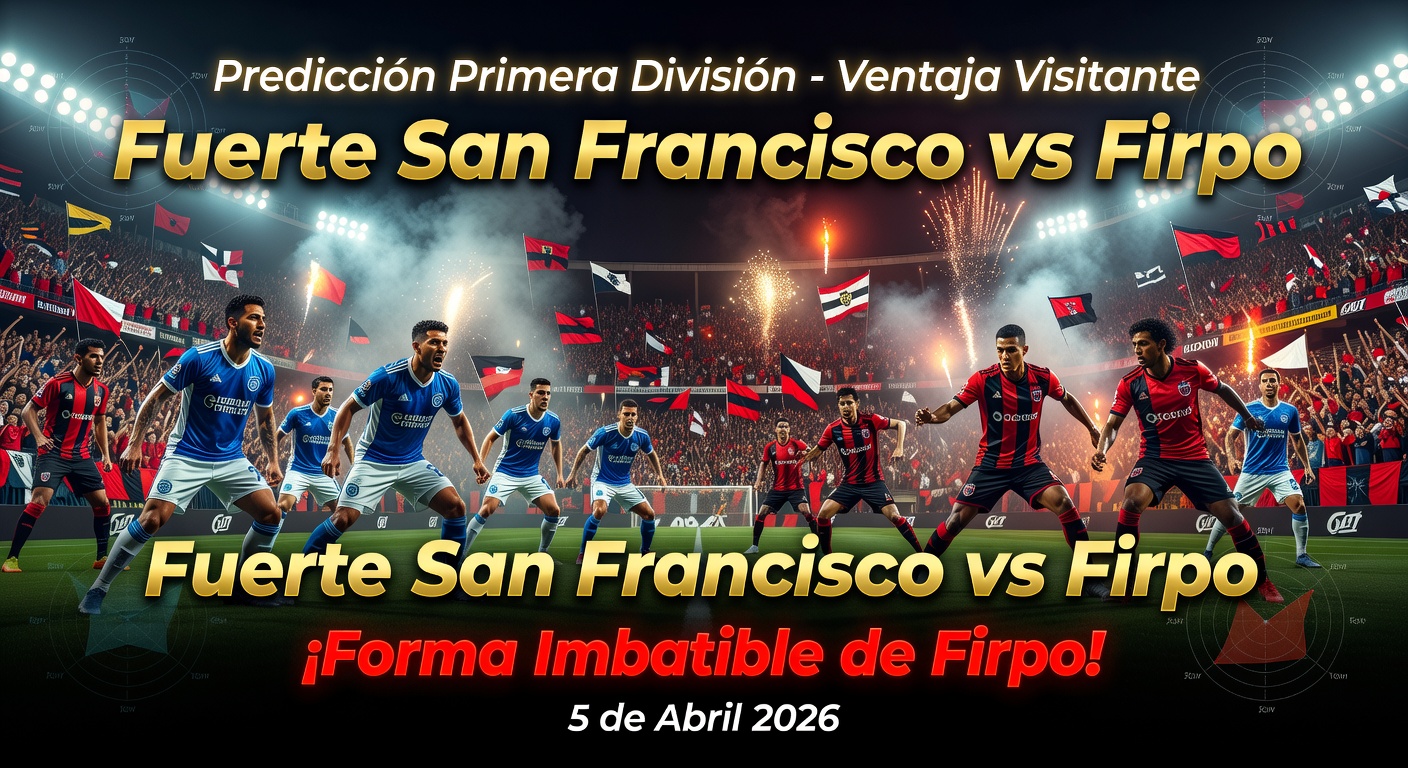 Fuerte San Francisco vs Firpo Pronóstico / Prediction