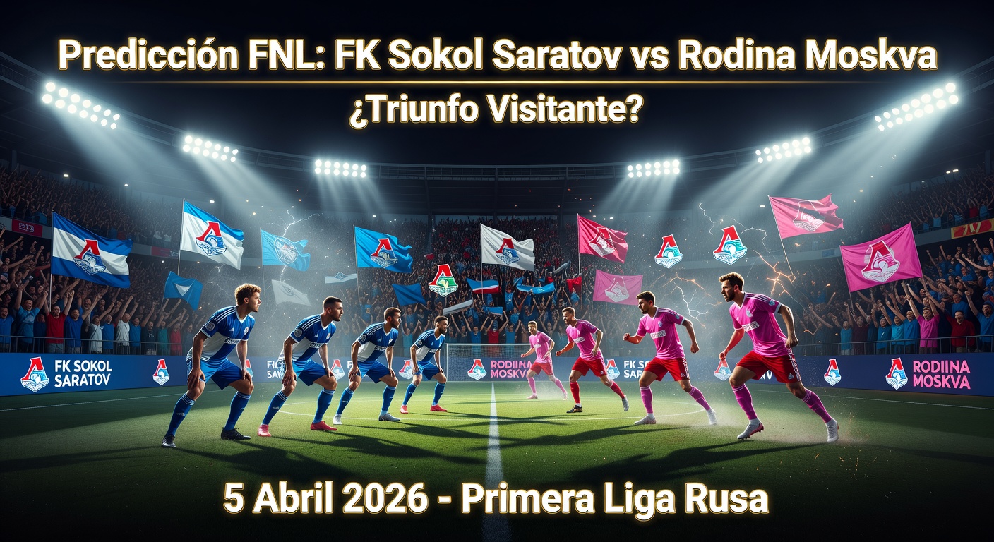 FK Sokol Saratov vs Rodina Moskva Pronóstico / Prediction