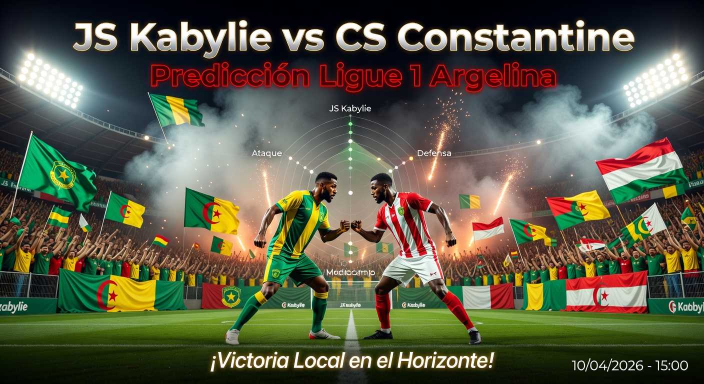 JS Kabylie vs CS Constantine Pronóstico / Prediction