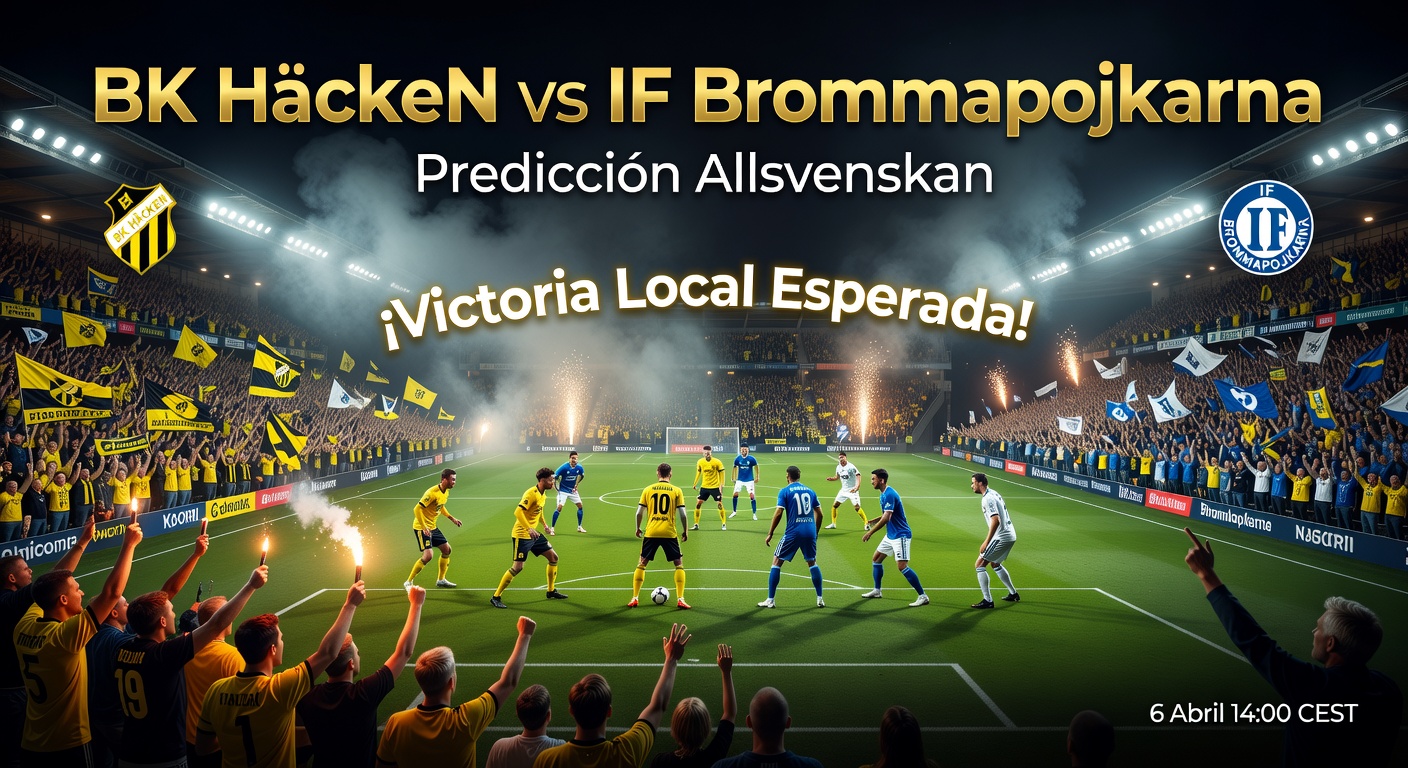 BK Hacken vs IF Brommapojkarna Pronóstico / Prediction