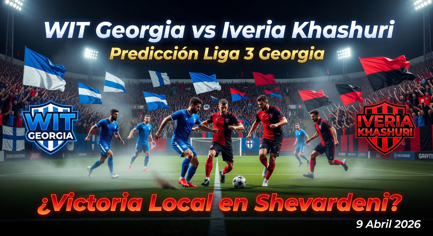 WIT Georgia vs Iveria Khashuri Pronóstico / Prediction