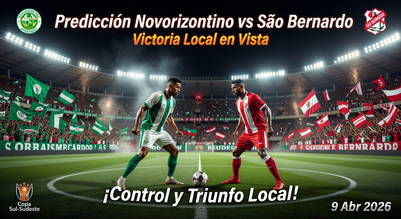 Novorizontino vs São Bernardo Pronóstico / Prediction