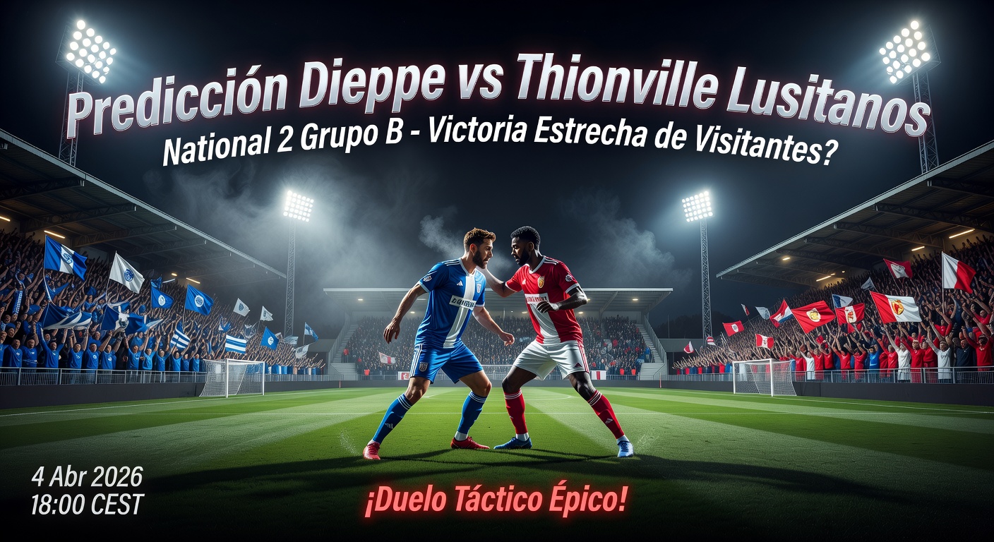 Dieppe vs Thionville Lusitanos Pronóstico / Prediction
