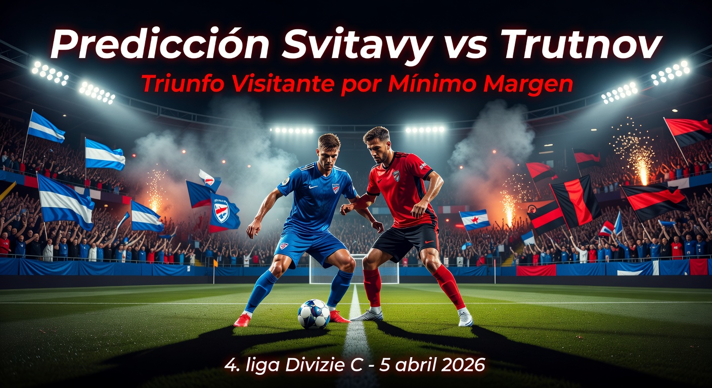 Svitavy vs Trutnov Pronóstico / Prediction