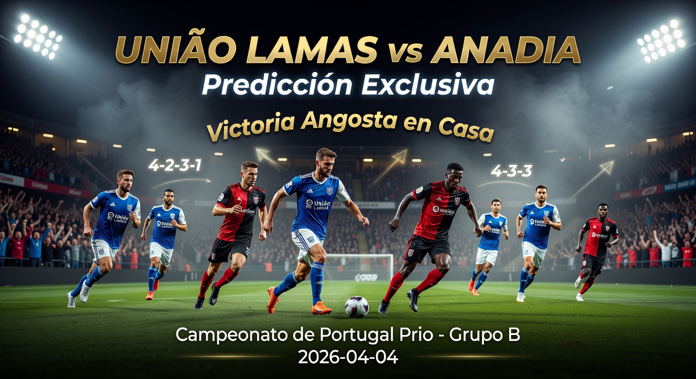 União Lamas vs Anadia Pronóstico / Prediction