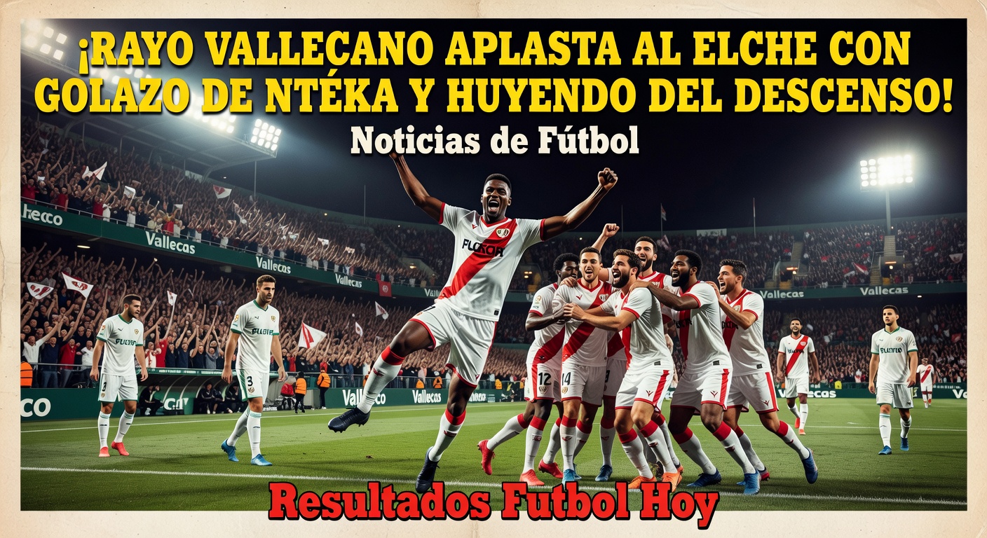 Rayo Vallecano defeats Elche 1-0 in La Liga