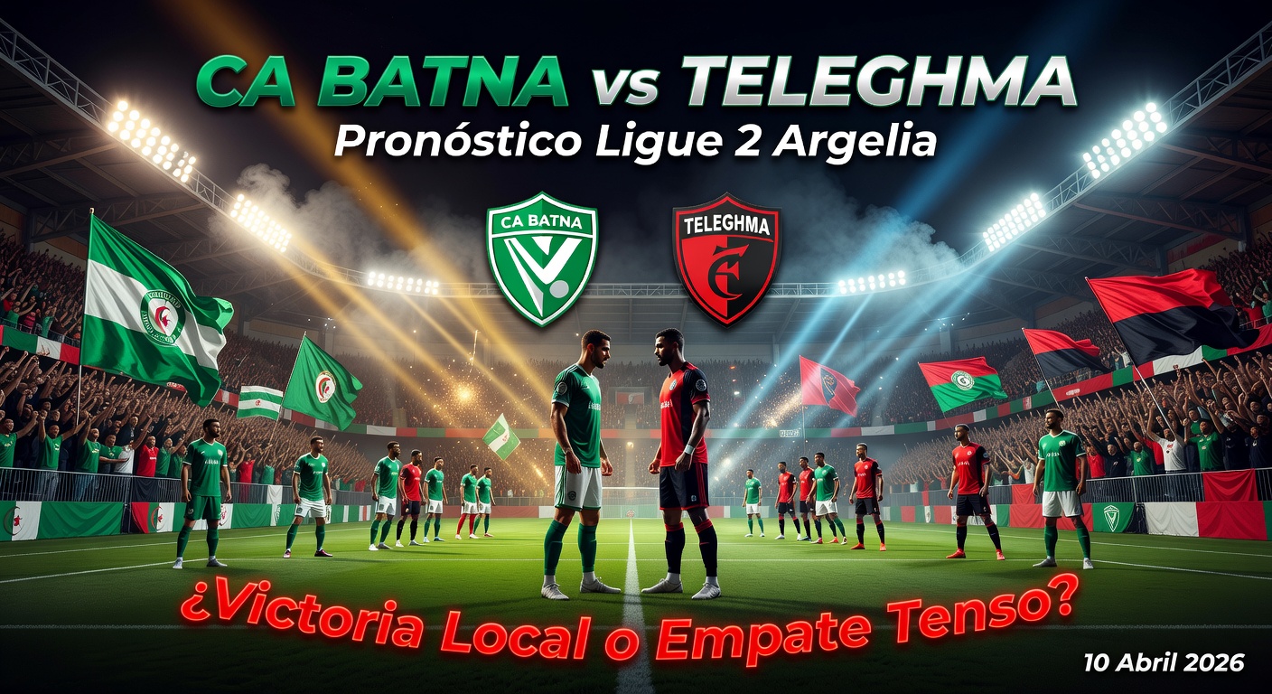 CA Batna vs Teleghma Pronóstico / Prediction