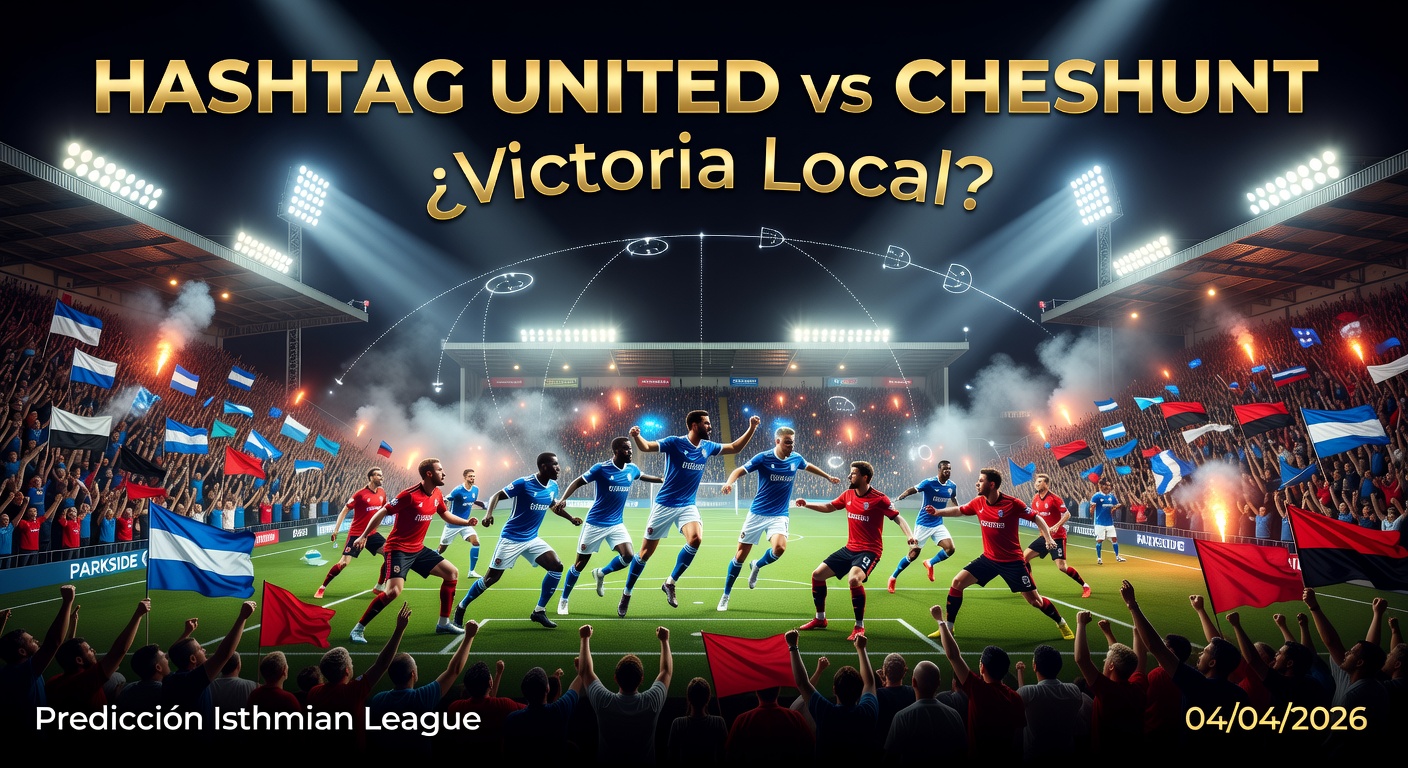 Hashtag United vs Cheshunt Pronóstico / Prediction