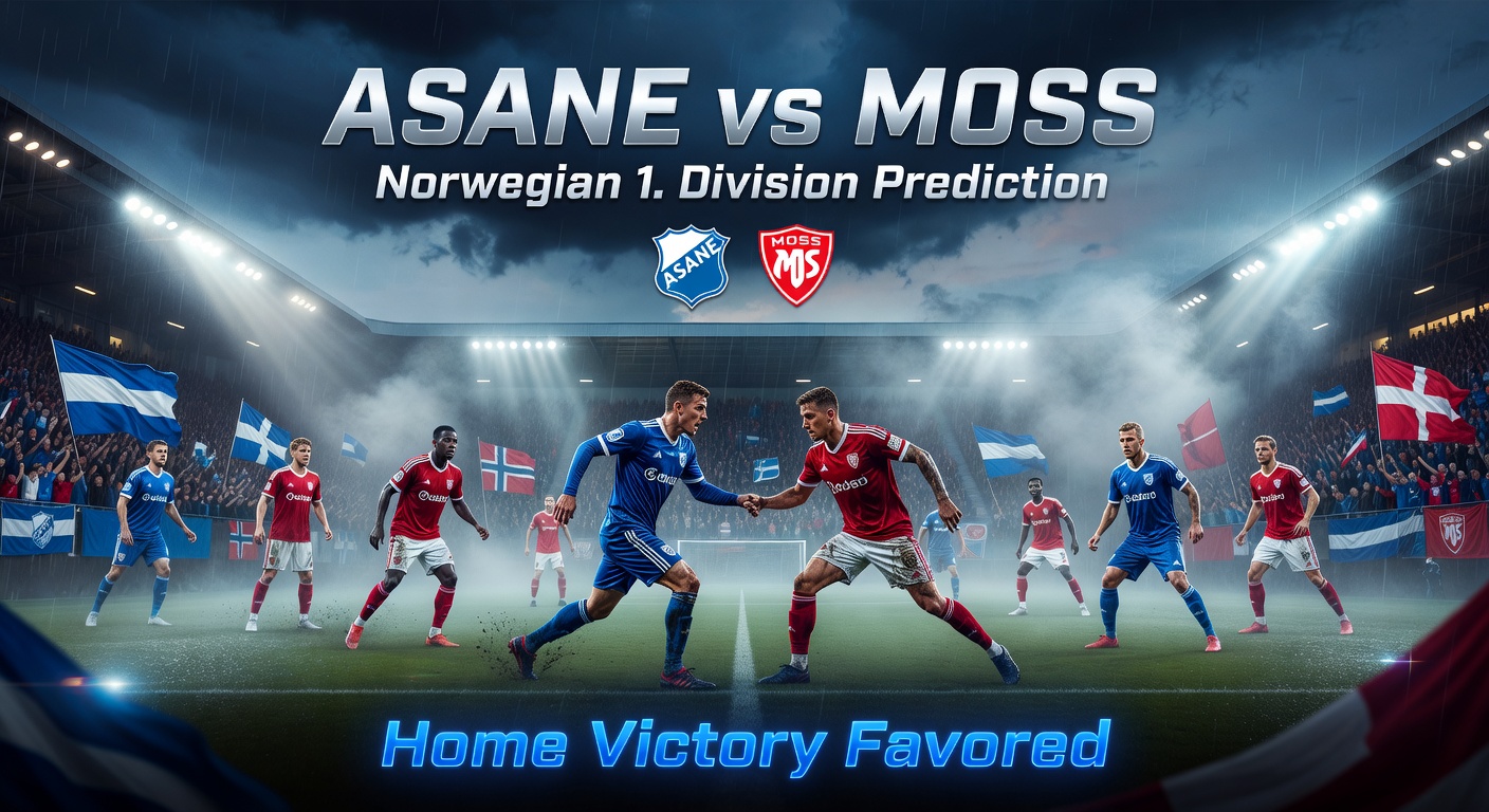 Asane vs Moss Pronóstico / Prediction