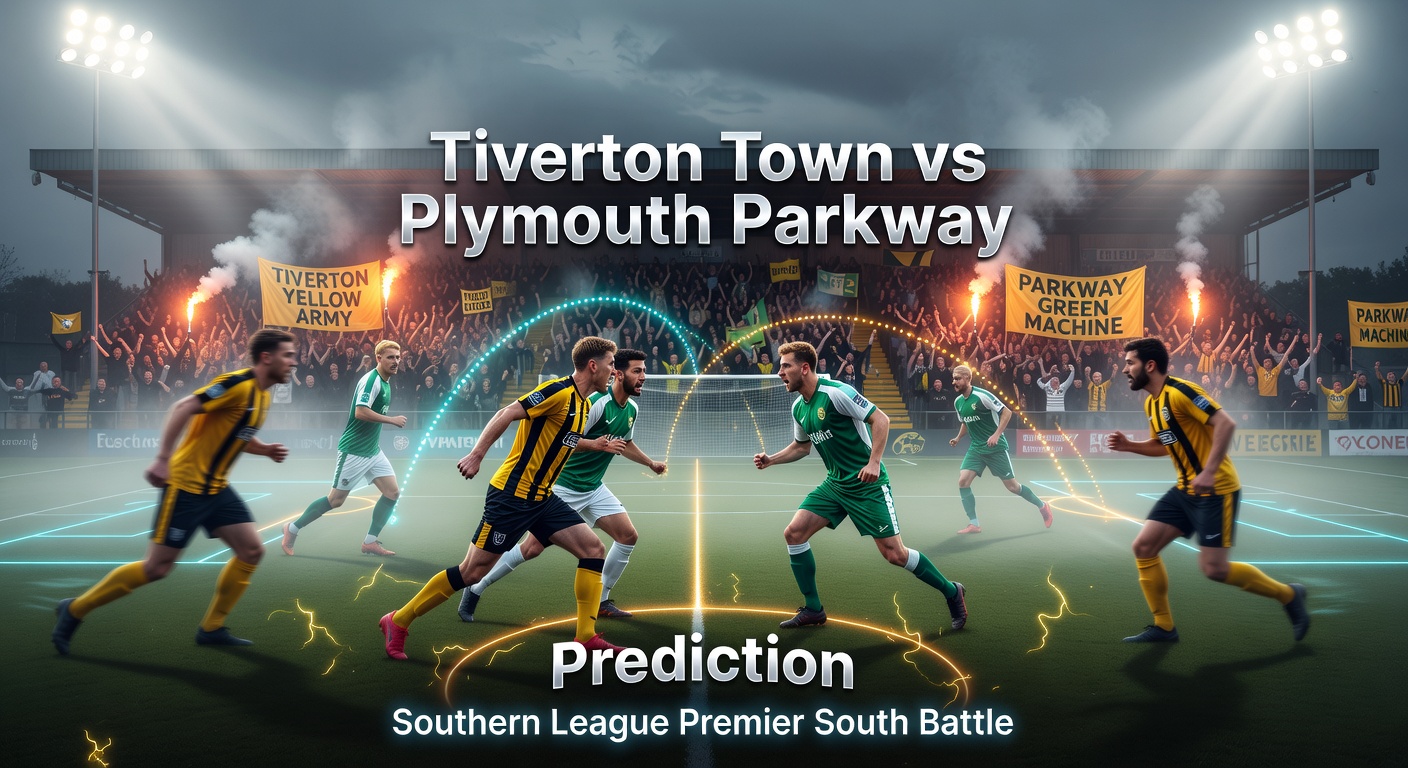 Tiverton Town vs Plymouth Parkway Pronóstico / Prediction