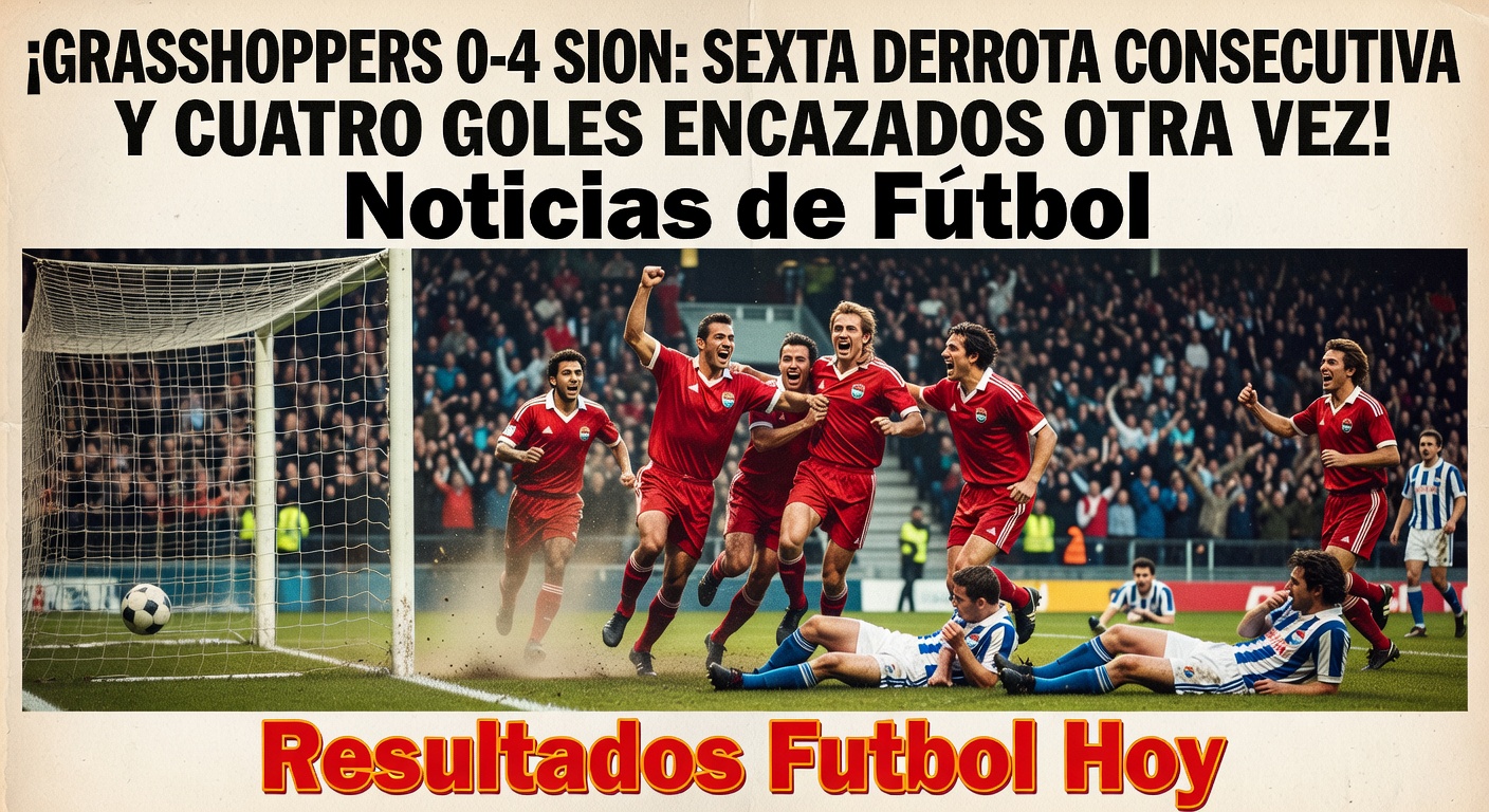 Sion Humiliate Grasshoppers 4-0 in Swiss Super League (BBC Sport)