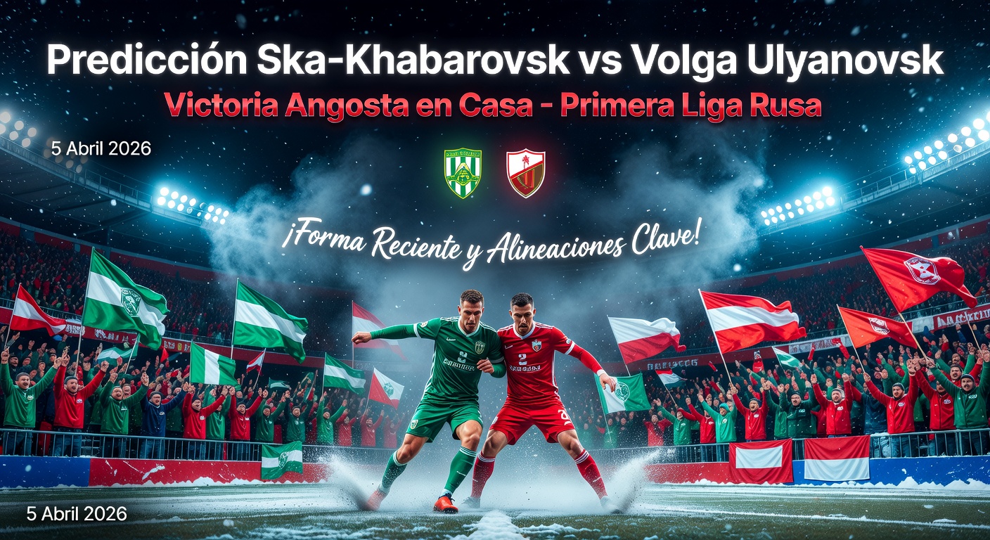 Ska-khabarovsk vs Volga Ulyanovsk Pronóstico / Prediction