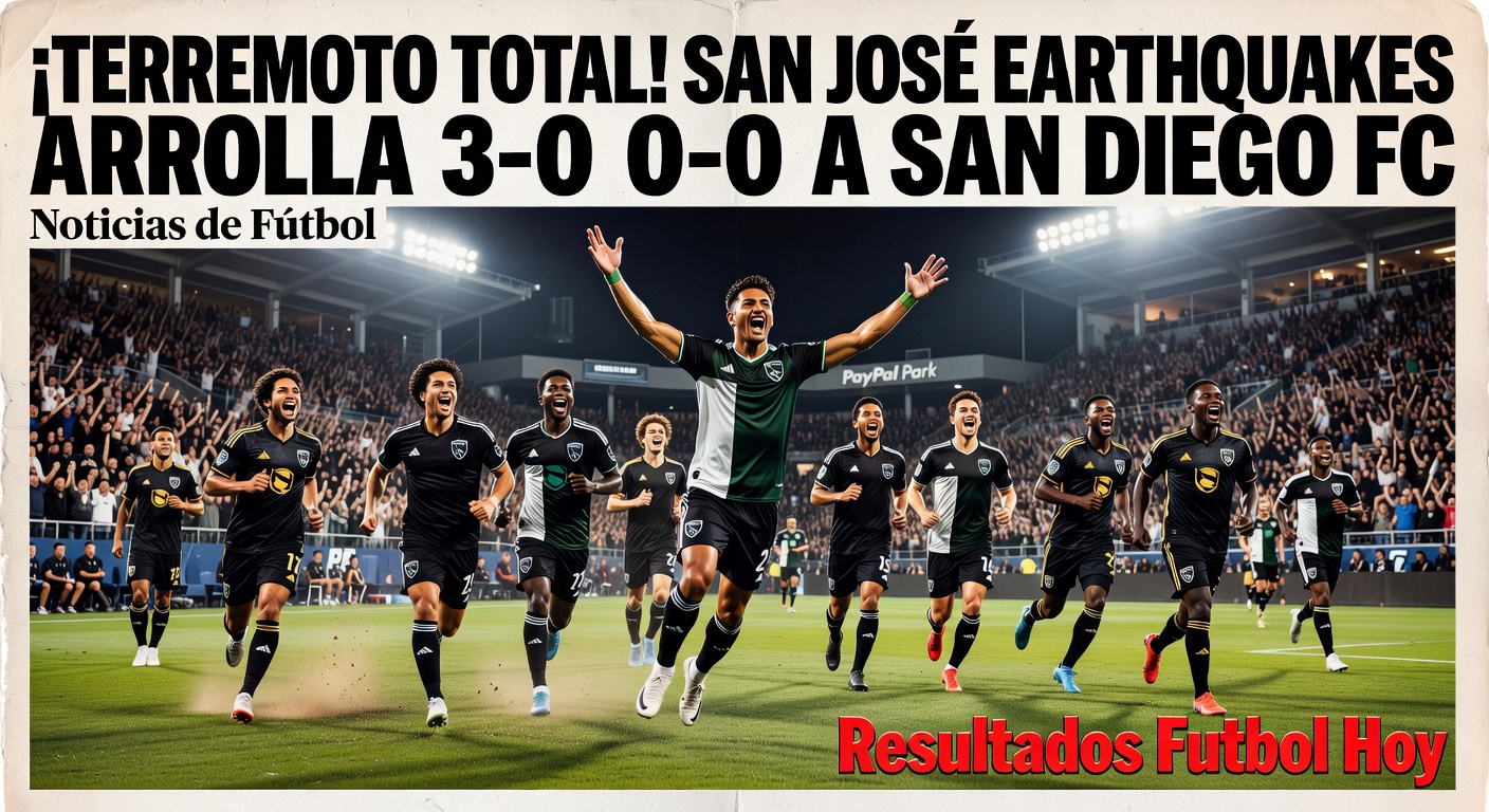 SJ Earthquakes 3-0 San Diego: Earthquakes shutout newbies (BBC Sport)