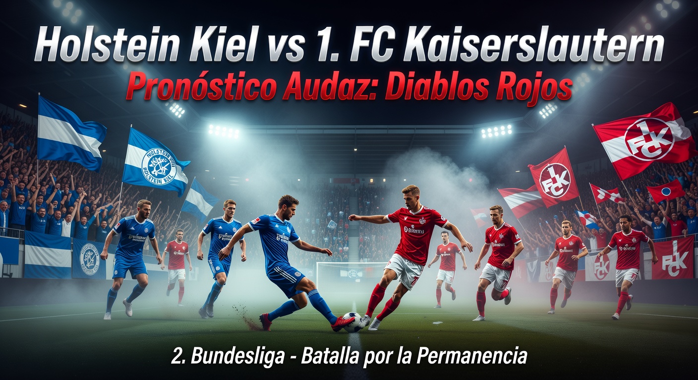Holstein Kiel vs 1. FC Kaiserslautern Pronóstico / Prediction