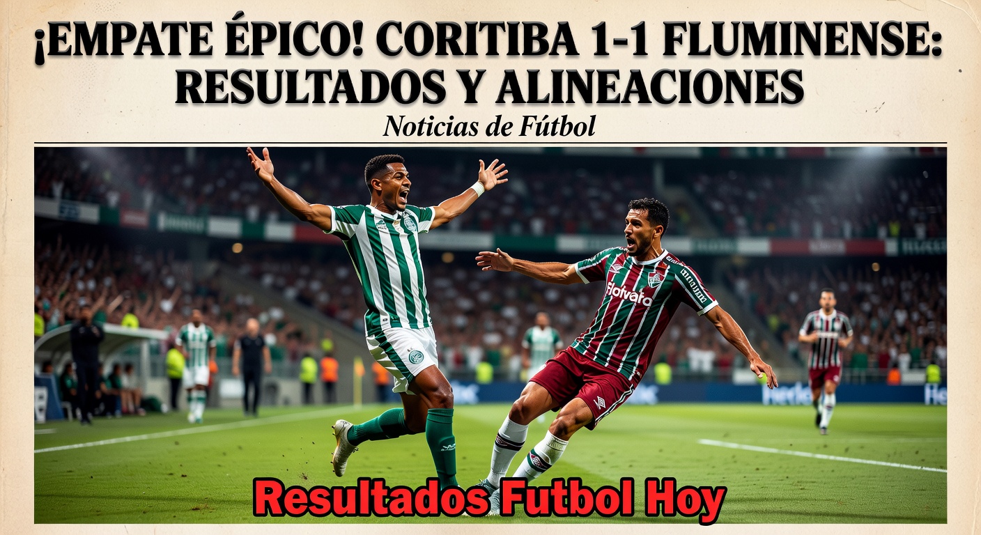 Coritiba and Fluminense Share Spoils 1-1 (BBC Sport)