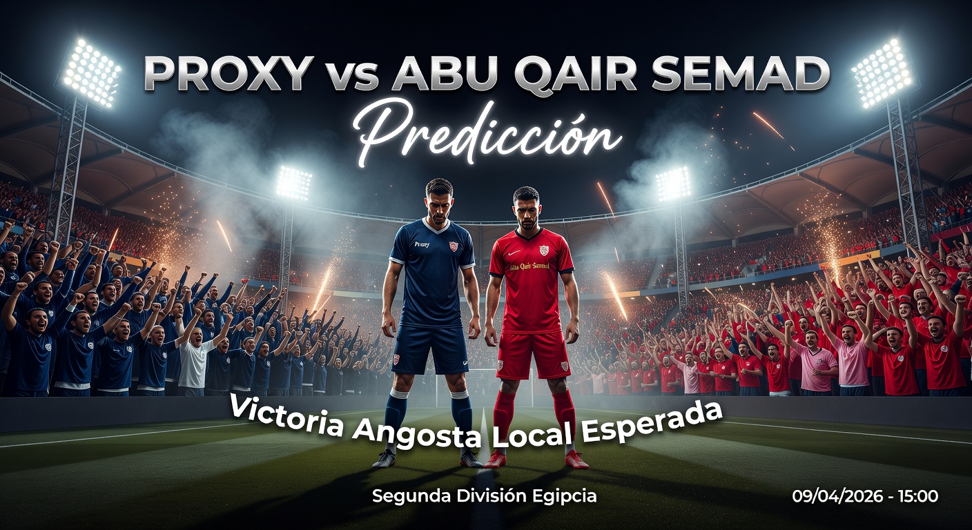 Proxy vs Abu Qair Semad Pronóstico / Prediction
