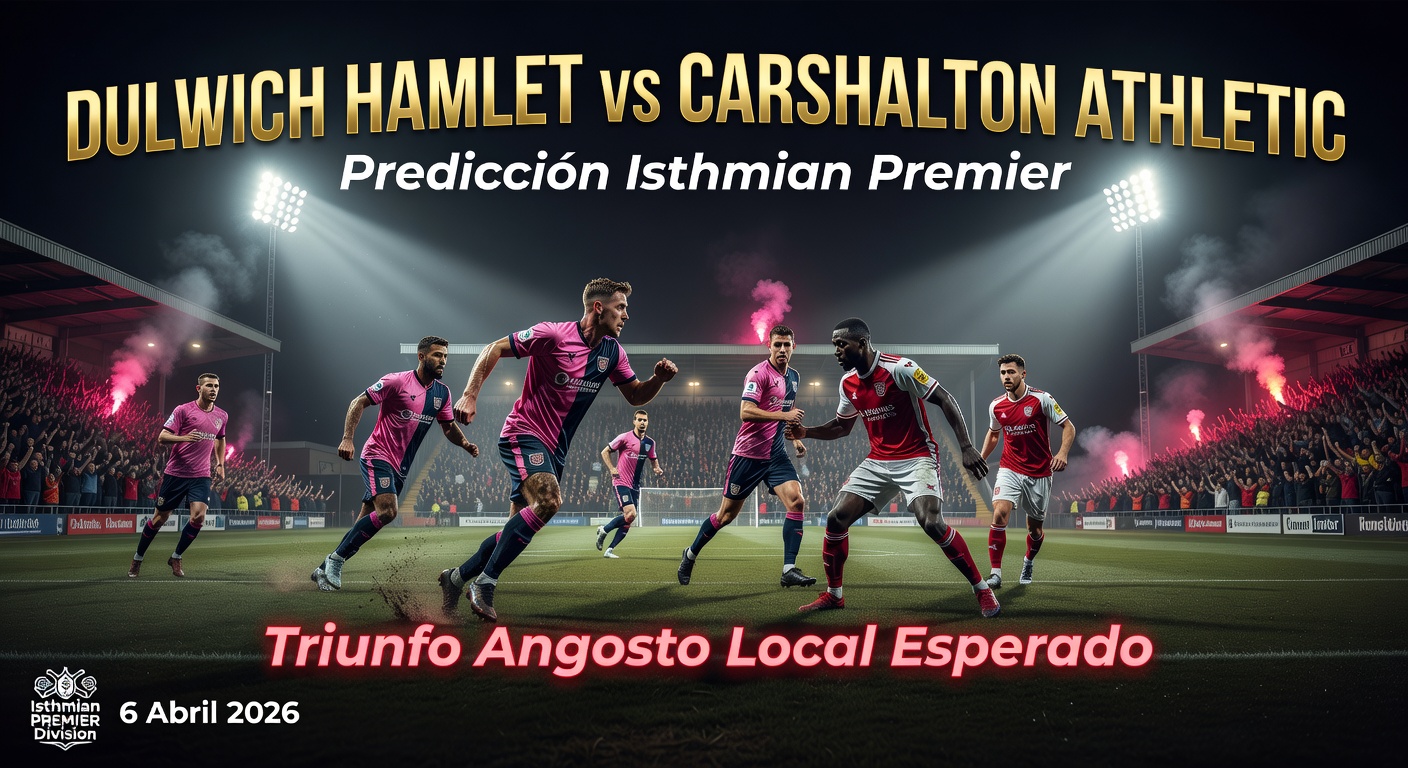 Dulwich Hamlet vs Carshalton Athletic Pronóstico / Prediction