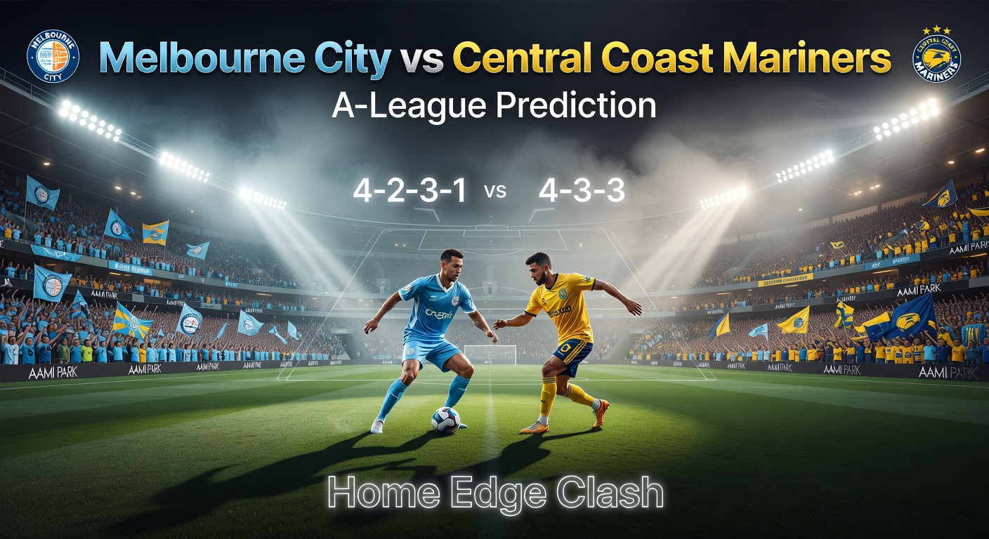 Melbourne City vs Central Coast Mariners Pronóstico / Prediction