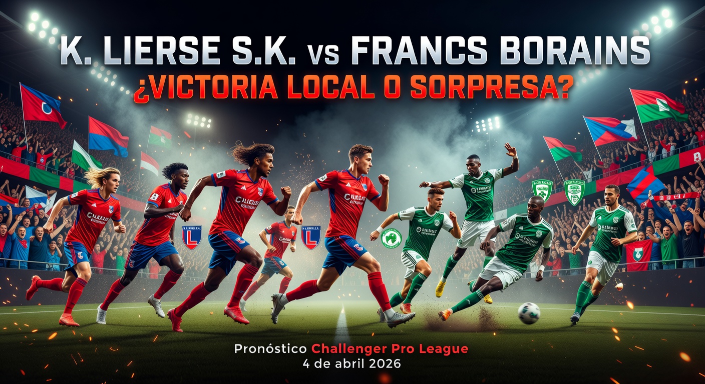 K. Lierse S.K. vs Francs Borains Pronóstico / Prediction