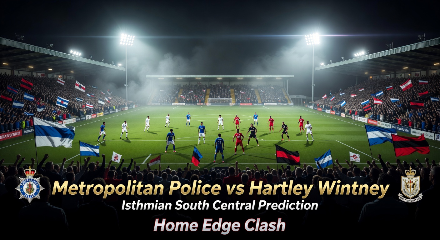 Metropolitan Police vs Hartley Wintney Pronóstico / Prediction