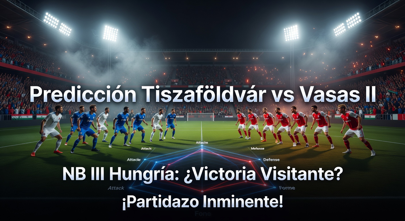 Tiszaföldvár vs Vasas II Pronóstico / Prediction