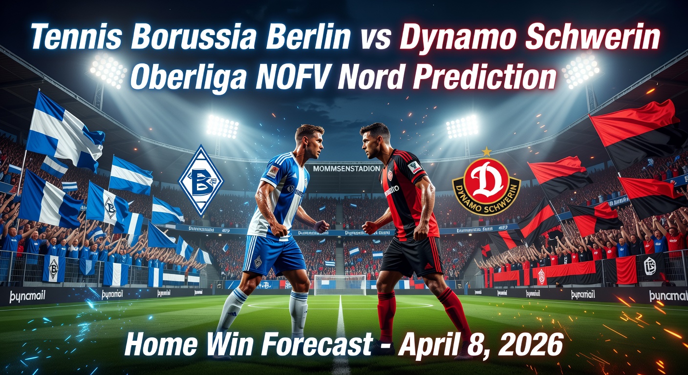 Tennis Borussia vs Dynamo Schwerin Pronóstico / Prediction