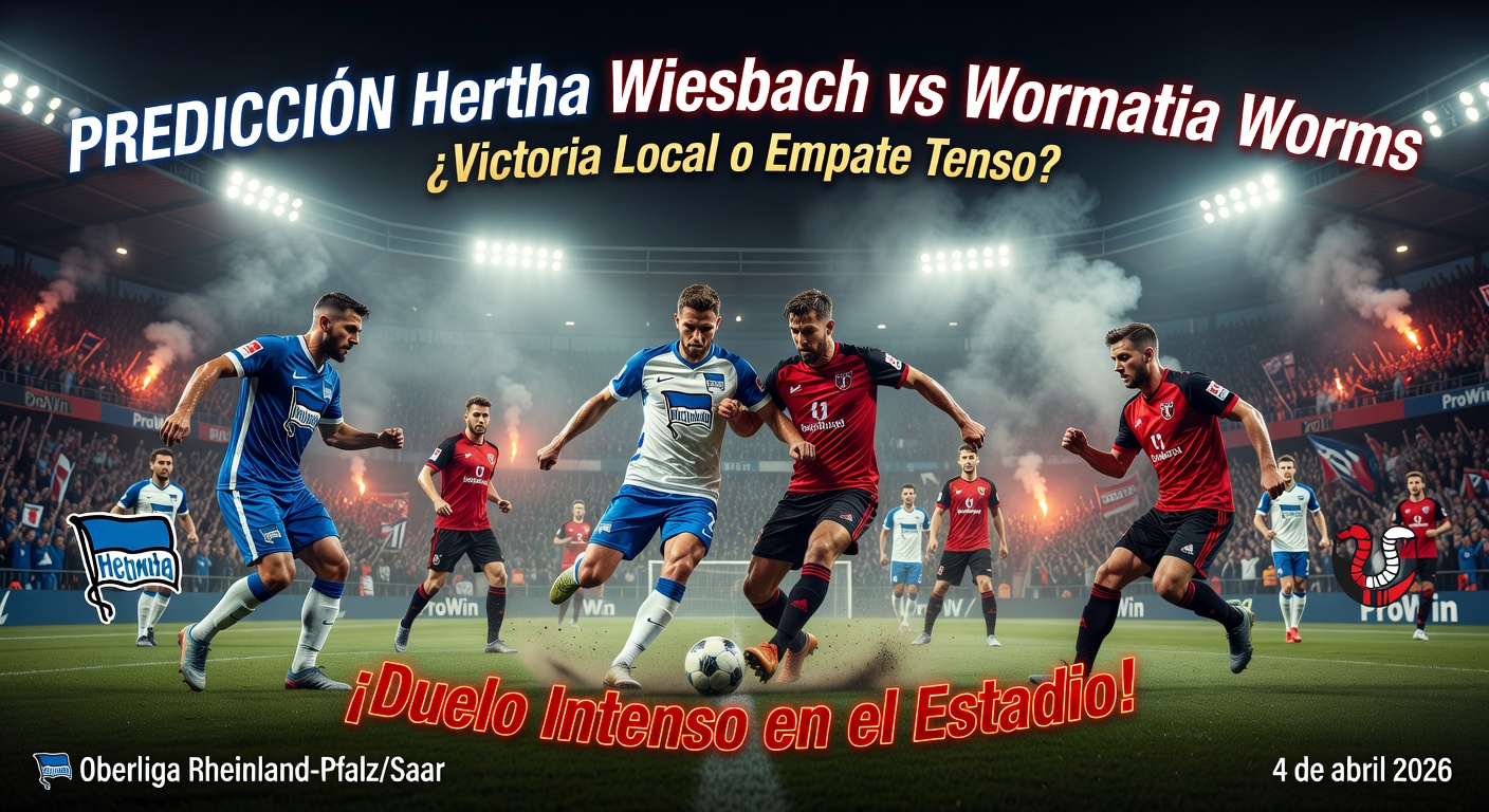 Hertha Wiesbach vs Wormatia Worms Pronóstico / Prediction