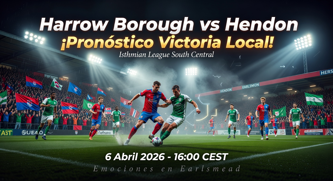 Harrow Borough vs Hendon Pronóstico / Prediction
