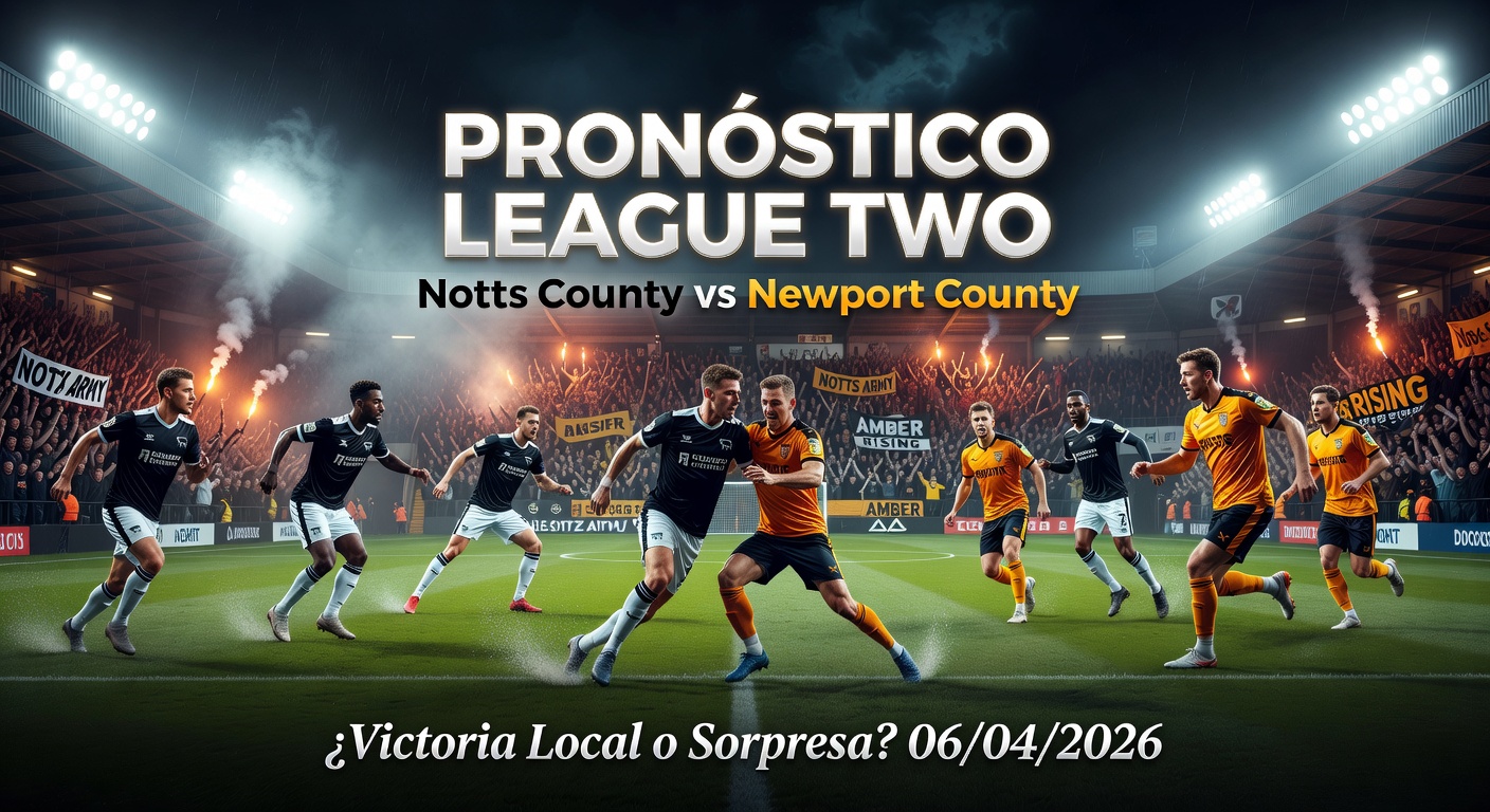 Notts County vs Newport County Pronóstico / Prediction