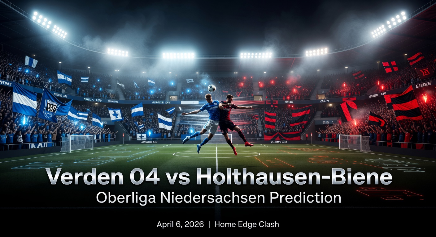 Verden 04 vs Holthausen-Biene Pronóstico / Prediction
