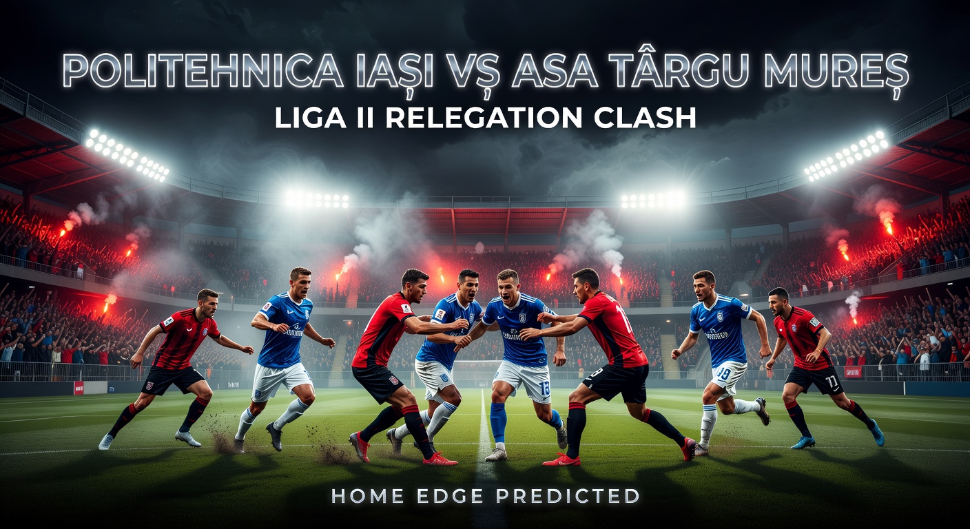 Politehnica Iasi vs ASA Targu Mures Pronóstico / Prediction