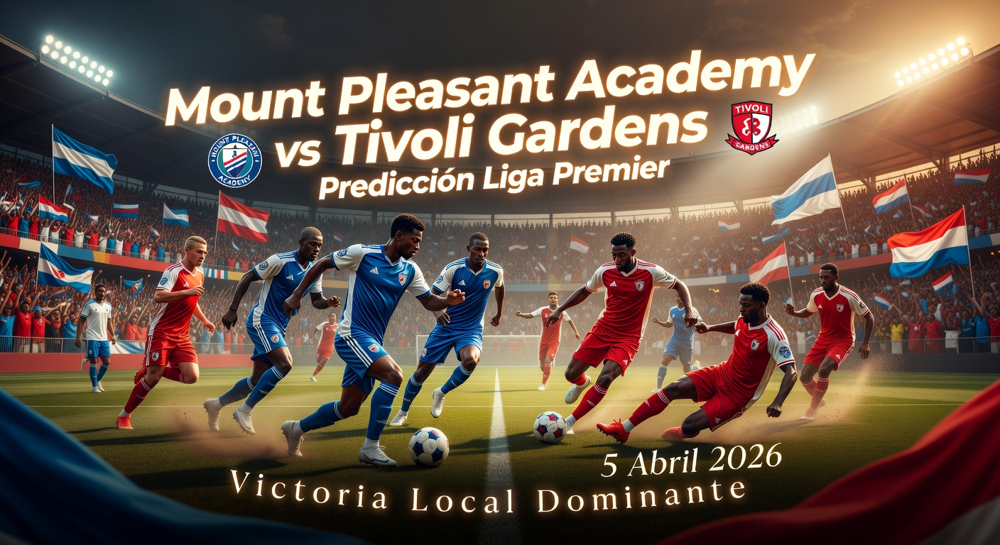 Mount Pleasant Academy vs Tivoli Gardens Pronóstico / Prediction