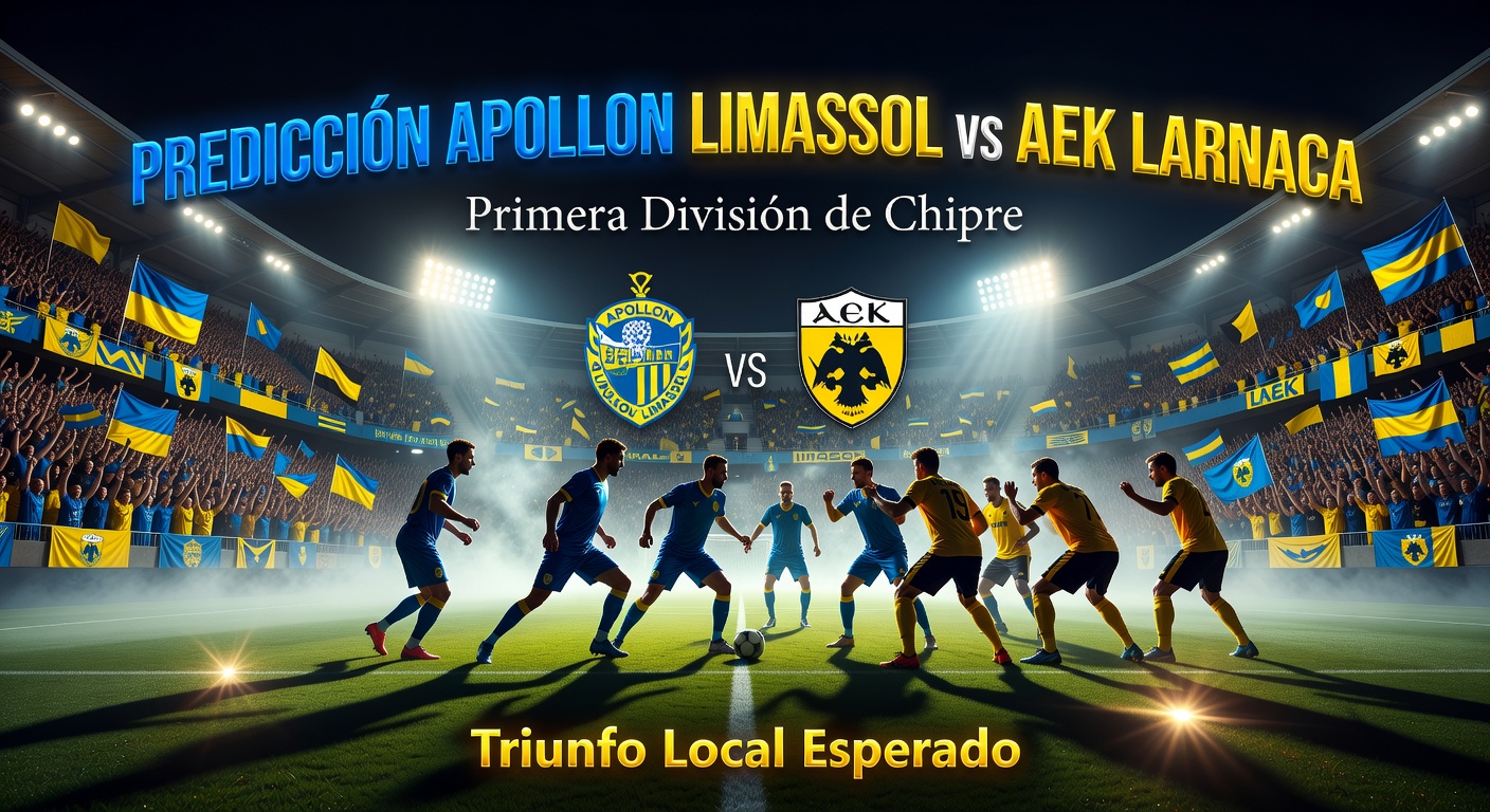 Apollon Limassol vs AEK Larnaca Pronóstico / Prediction