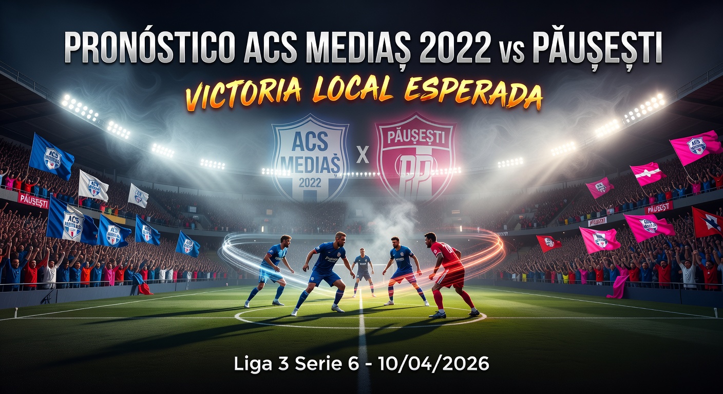 ACS Mediaş 2022 vs Păușești Pronóstico / Prediction