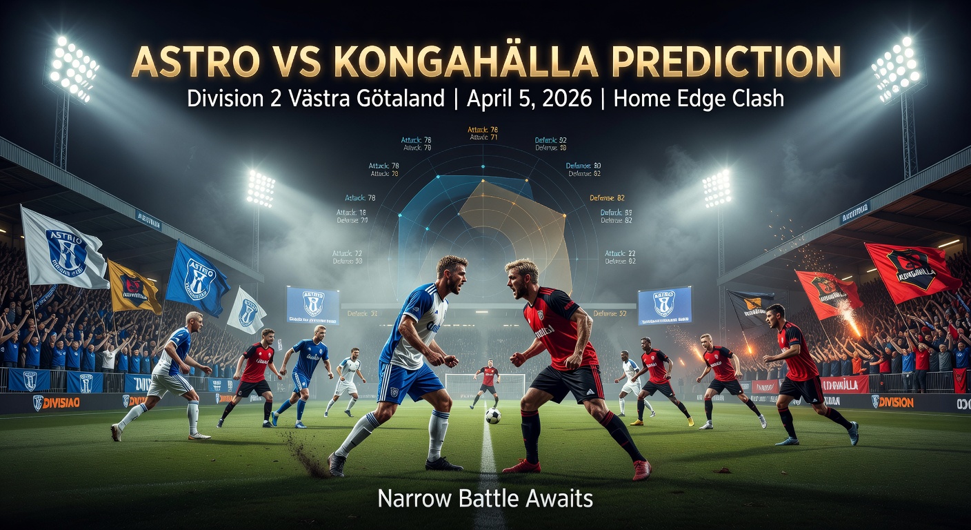 Astrio vs Kongahälla Pronóstico / Prediction