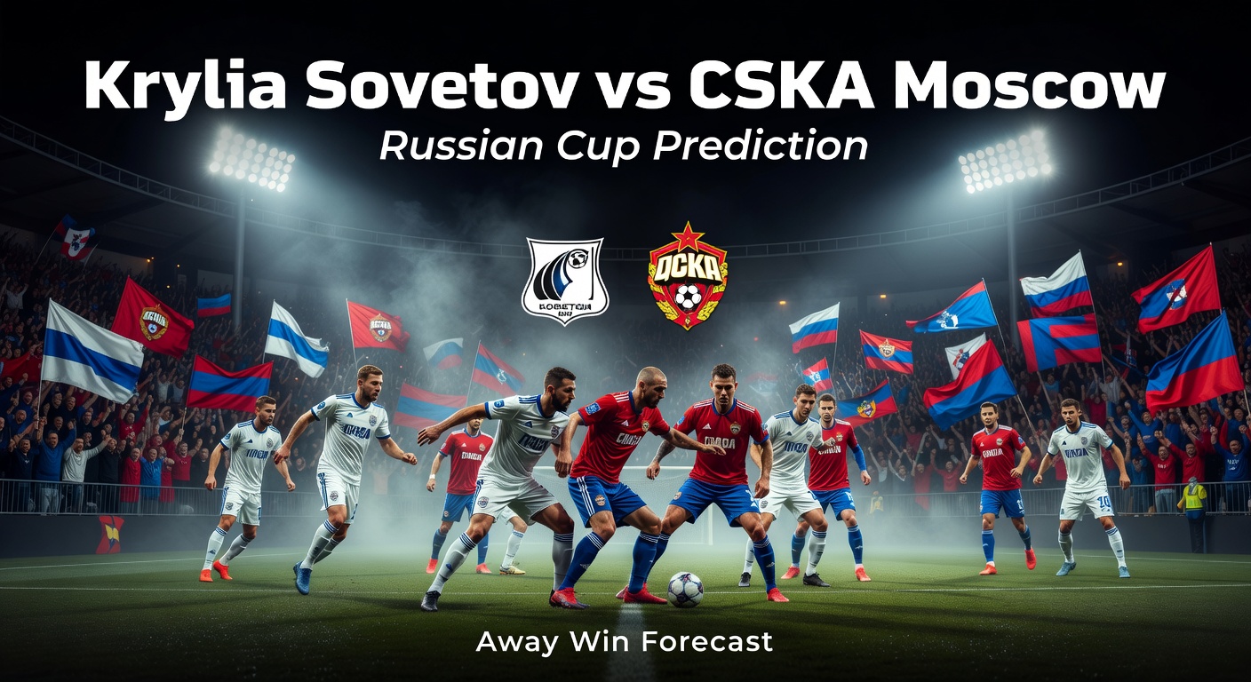 Krylia Sovetov vs CSKA Moscow Pronóstico / Prediction