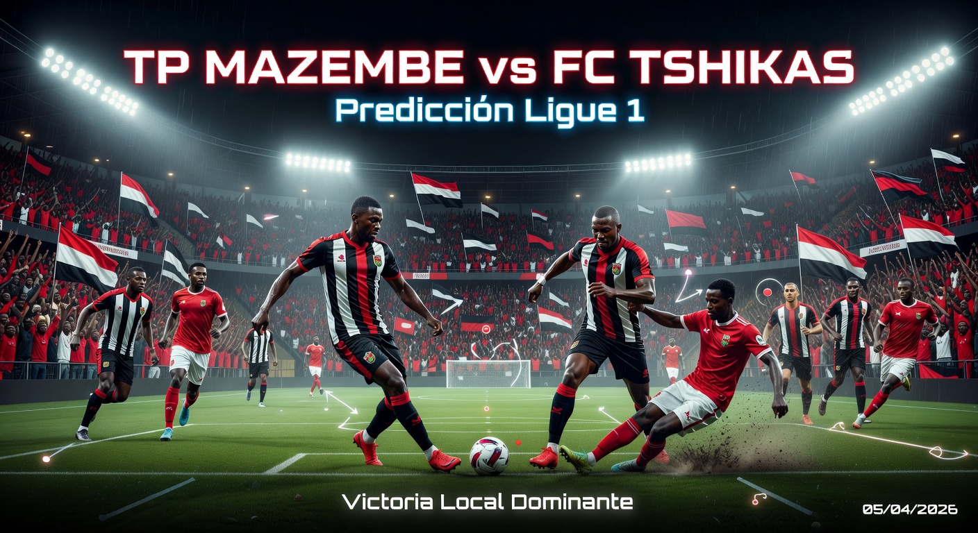 TP Mazembe vs FC Tshikas Pronóstico / Prediction