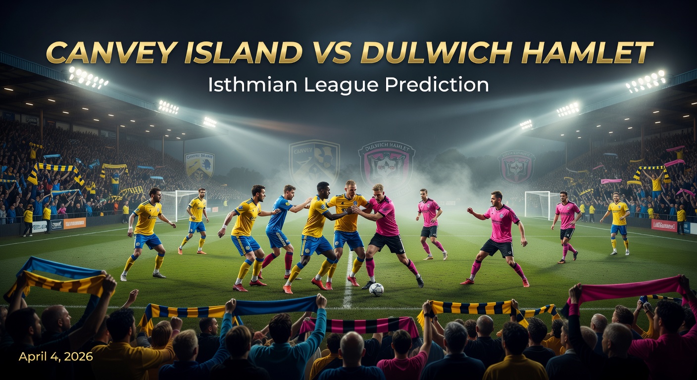 Canvey Island vs Dulwich Hamlet Pronóstico / Prediction