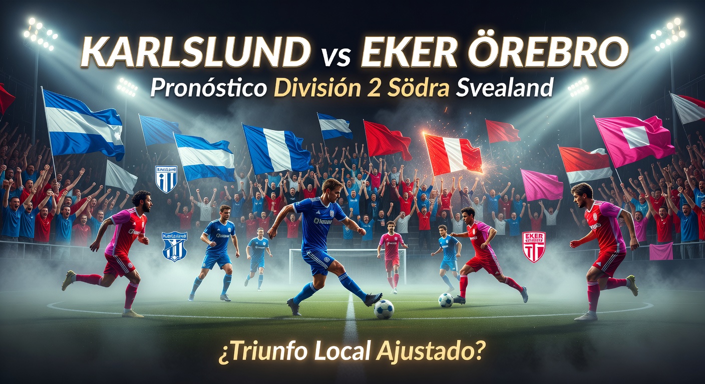 Karlslund vs Eker Örebro Pronóstico / Prediction