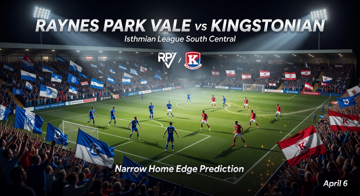 Raynes Park Vale vs Kingstonian Pronóstico / Prediction