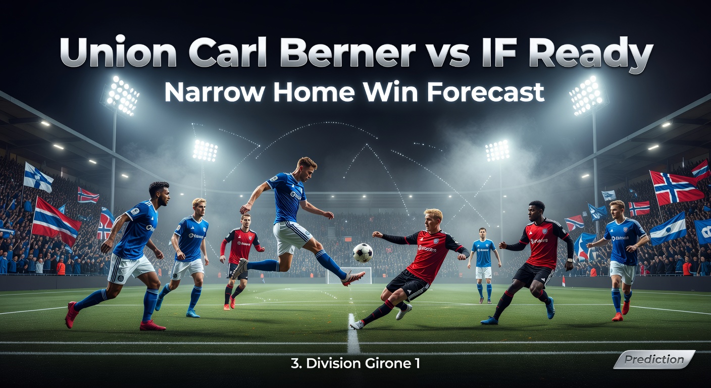 Union Carl Berner vs IF Ready Pronóstico / Prediction