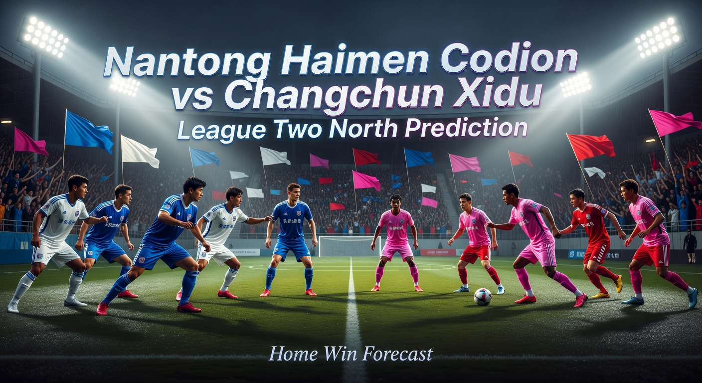 Nantong Haimen Codion vs Changchun Xidu Pronóstico / Prediction