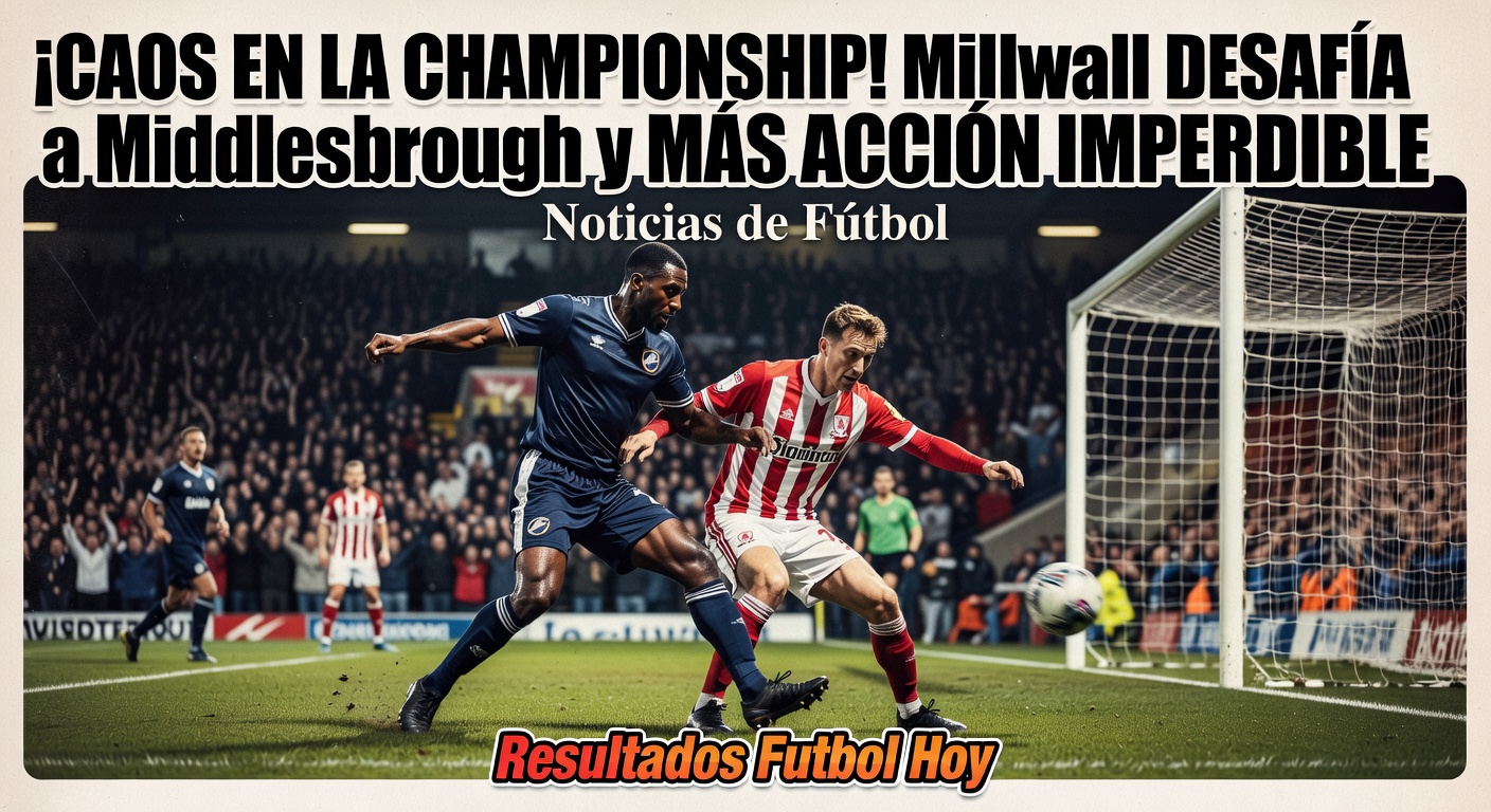 Middlesbrough vs Millwall - Championship