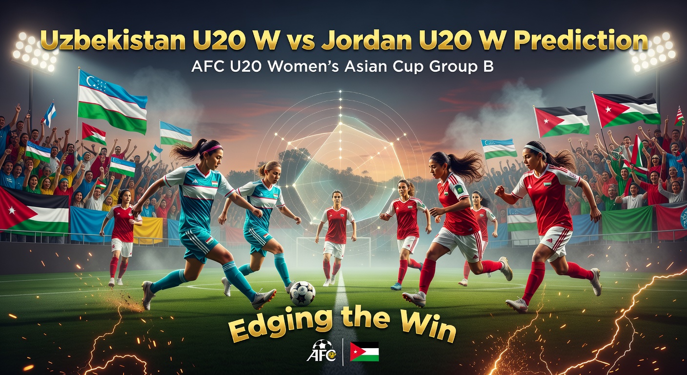 Uzbekistan U20 W vs Jordan U20 W Pronóstico / Prediction