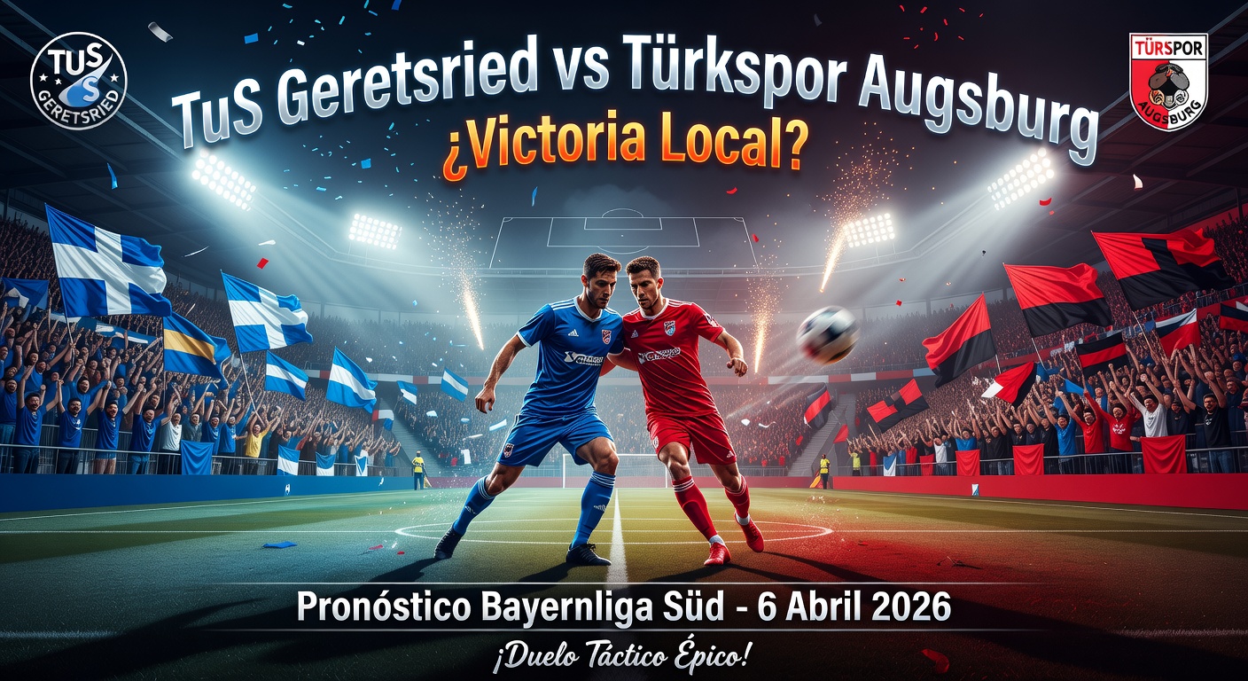 TuS Geretsried vs Türkspor Augsburg Pronóstico / Prediction