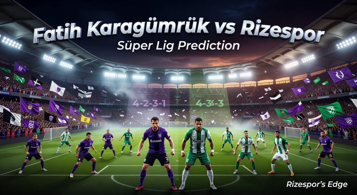 Fatih Karagümrük vs Rizespor Pronóstico / Prediction